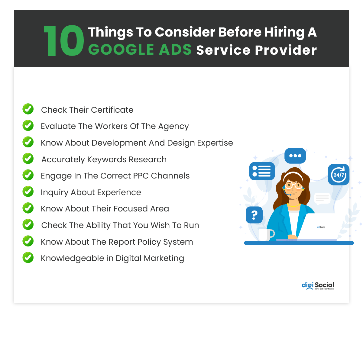 10 Things To Consider Before Hiring A Google Ads Service Provider