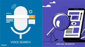 voice & visual search