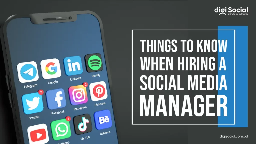 Things to Know When Hiring A Social Media Manager in Bangladesh