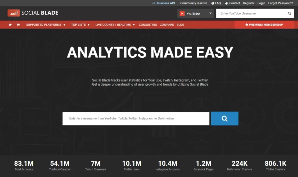 social-blade-analytics-made-easy Social blade
