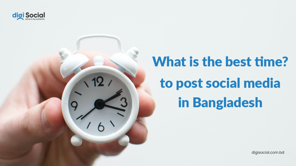 Suitable time to post social media in Bangladesh